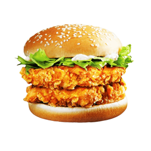 Double Chicken burger